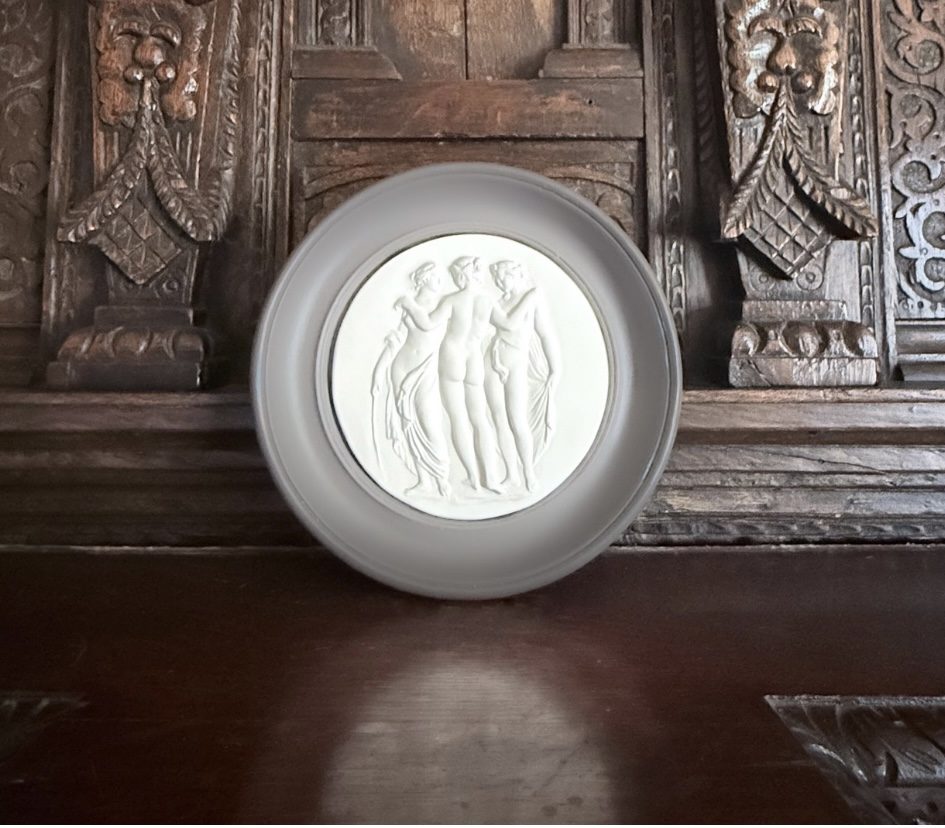 grand tour intaglios Bas relief roundels the four seasons intaglio plaques